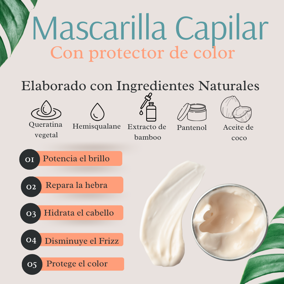 Mascarilla capilar 8 oz