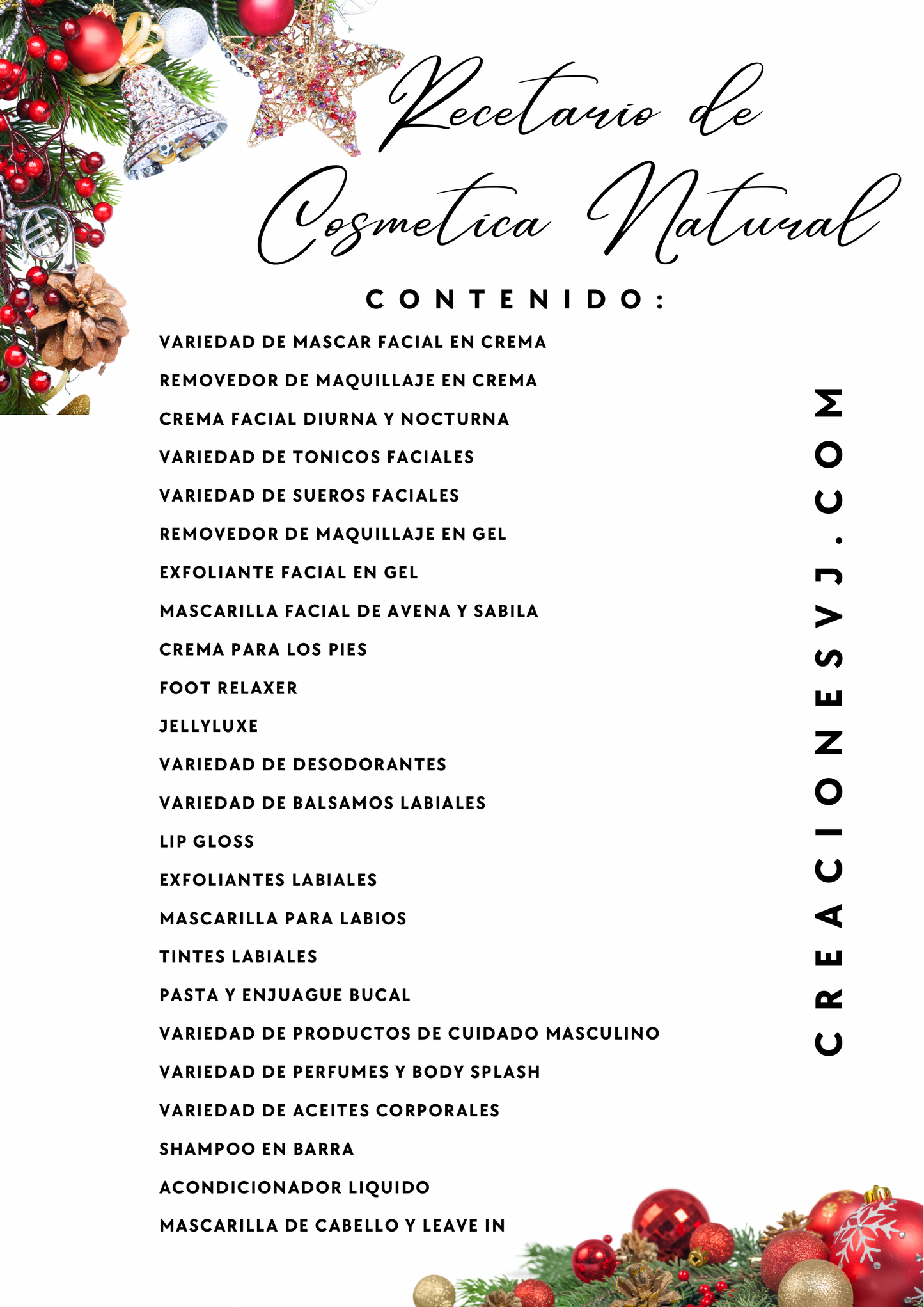 RECETARIO - COSMETICA NATURAL - VOL 1