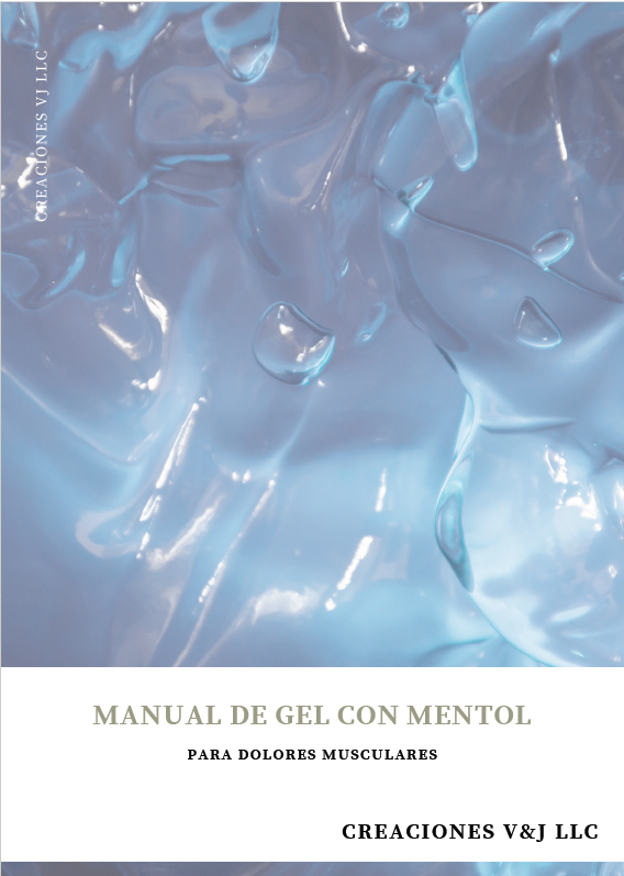 MANUAL DE GEL CON MENTOL - PARA DOLORES MUSCULARES