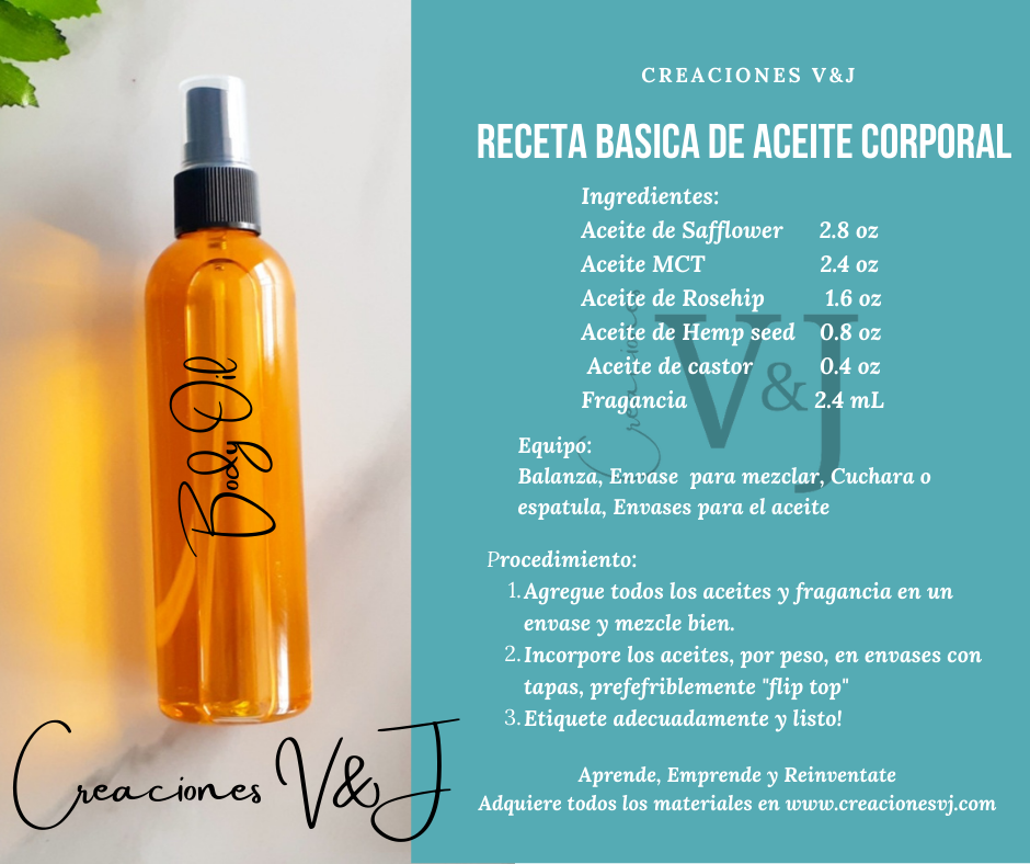 ACEITE CORPORAL BASICO