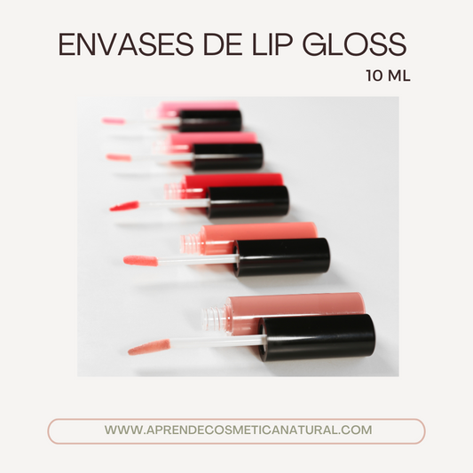 ENVASE DE LIP GLOSS 10 PC