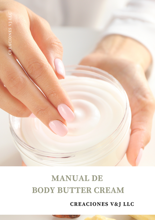 MANUAL DE BODY BUTTER CREAM