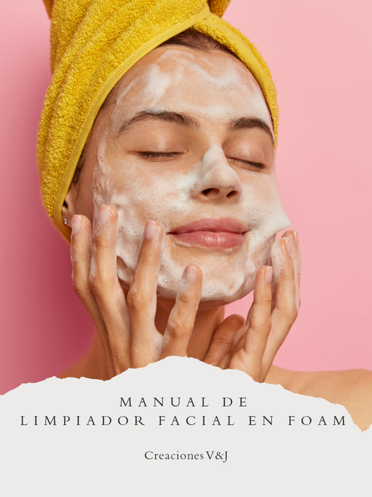 MANUAL DE LIMPIADOR FACIAL EN FOAM